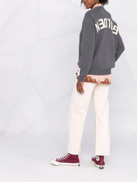 Golden Goose Dany ribbed crewneck sweater - Grey