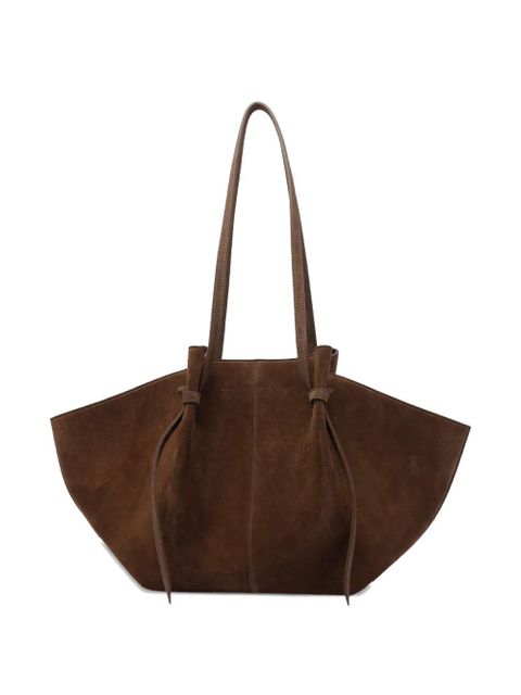 Yuzefi large Mochi suede shoulder bag - Brown - zdjęcie produktu nr 2