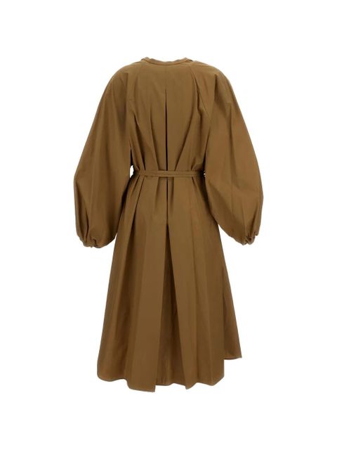 LouLou de Saison balloon-sleeved midi dress - Brown - zdjęcie produktu nr 2