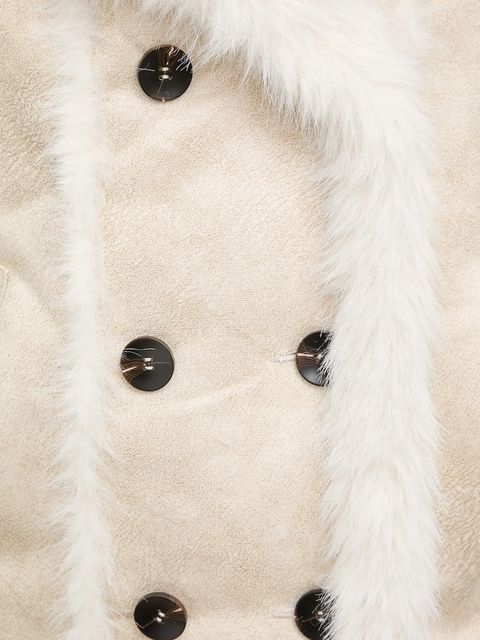 Answear.LAB płaszcz kolor beżowy