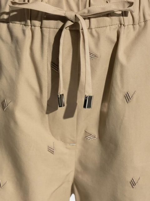 The Attico Estate Meravigliosa straight-leg trousers - Neutrals