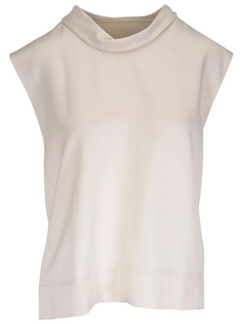 TOTEME round neck blouse - Neutrals - zdjęcie produktu nr 1