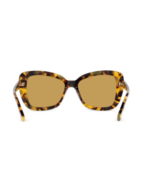TOM FORD Eyewear oversized-frame sunglasses - Brown