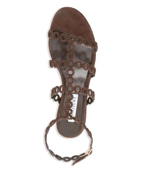 Aquazzura Infinity Chain flats - Brown