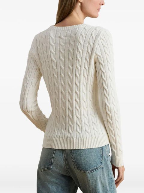 Lauren Ralph Lauren cable-knit sweater - White