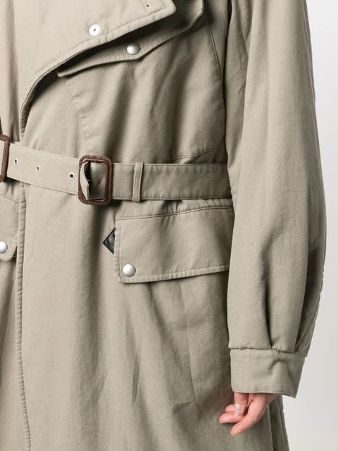Maison Margiela deconstructed trench coat - Green