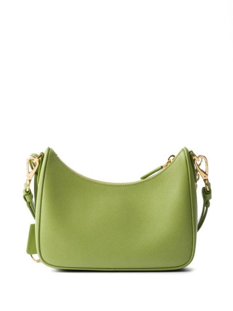 Prada Re-Edition Saffiano leather mini bag - Green - zdjęcie produktu nr 2