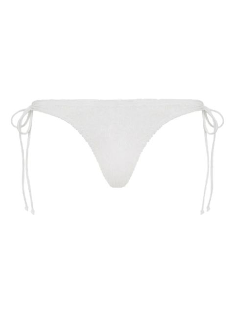 Bond-eye SERENITY textured bikini bottoms - White - zdjęcie produktu nr 1