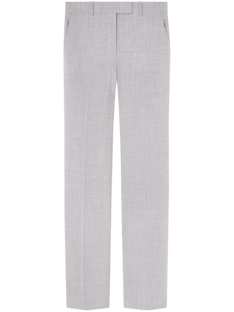 Versace tailored straight-leg trousers - Grey - zdjęcie produktu nr 1
