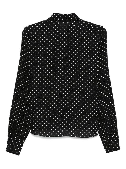 WARDROBE.NYC silk shirt - Black - zdjęcie produktu nr 2