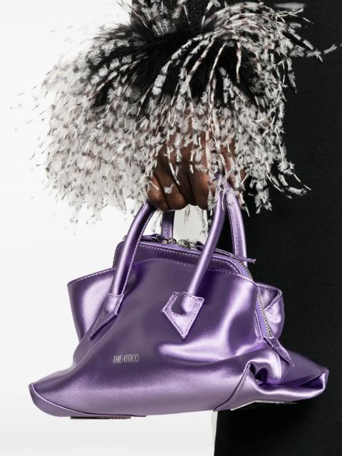 The Attico mini La Passeggiata tote bag - Purple - zdjęcie produktu nr 2