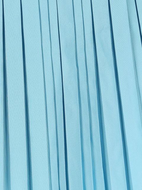 FENDI pleated tiered mini skirt - Blue