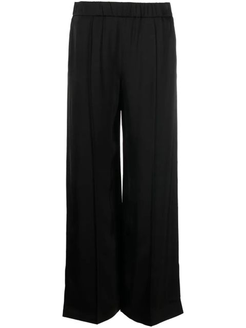 Jil Sander elasticated straight-leg trousers - Black - zdjęcie produktu nr 1