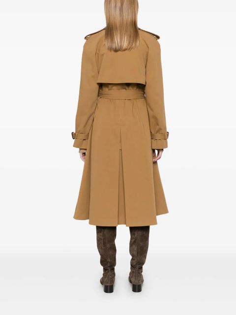 Chloé gabardine trench coat - Neutrals