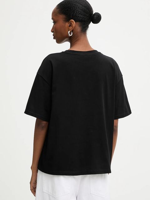 Answear.LAB bluzka damska kolor czarny z aplikacją