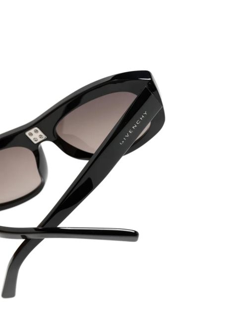 Givenchy Eyewear 4Gem gradient cat-eye frame sunglasses - Black