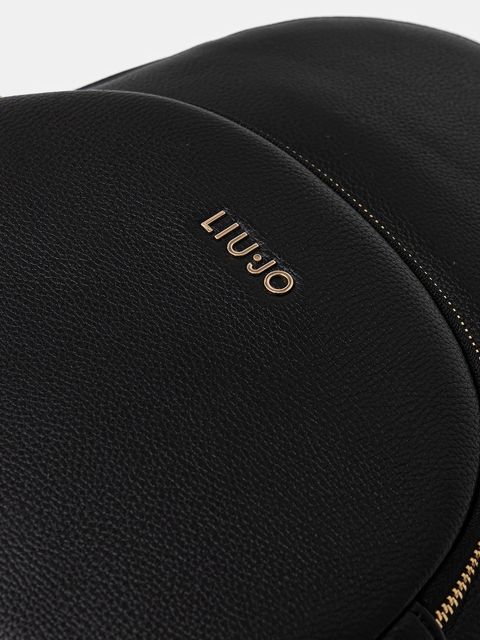 Liu Jo plecak damski kolor czarny mały gładki AA6209 E1012
