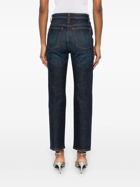 KHAITE Abigail straight-leg jeans - Blue