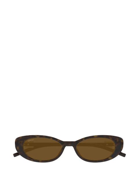 Gucci Eyewear cat-eye sunglasses - Brown - zdjęcie produktu nr 1