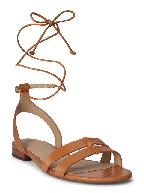 Lauren Ralph Lauren sandały skórzane Paloma - zdjęcie produktu nr 1