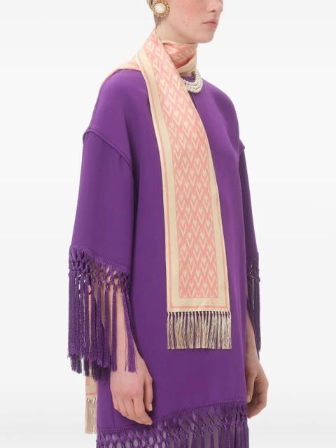 Valentino Garavani Toute La V bandeau scarf - Neutrals - zdjęcie produktu nr 2