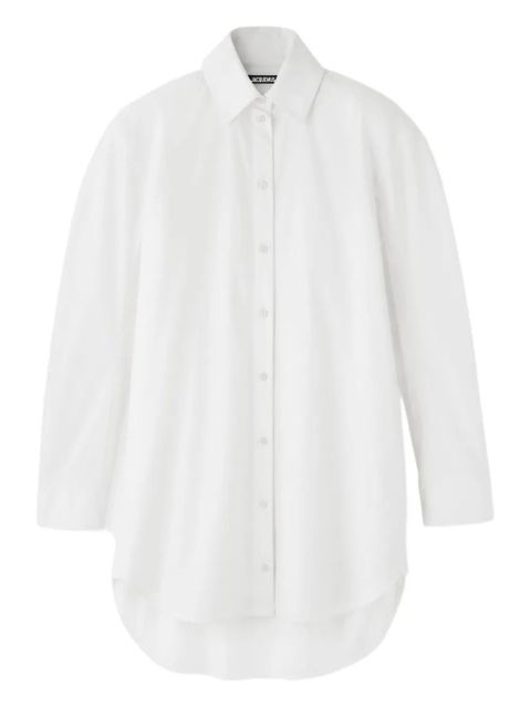 Jacquemus button-down shirt dress - White - zdjęcie produktu nr 1