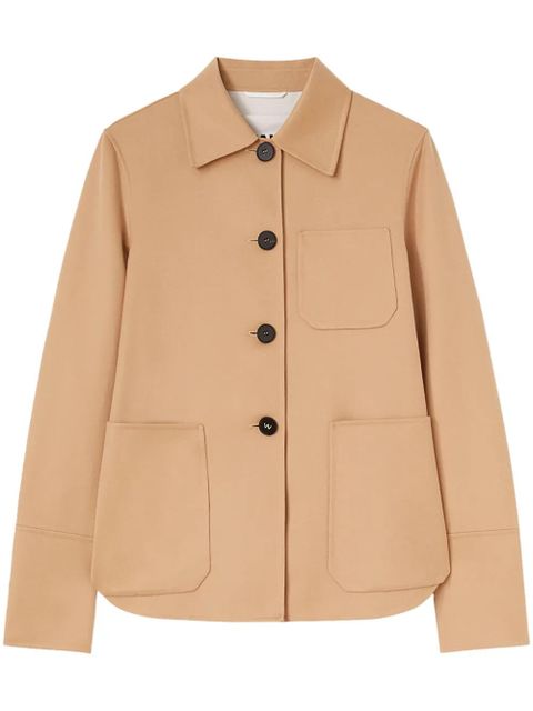 Jil Sander cashmere shirt jacket - Brown - zdjęcie produktu nr 1