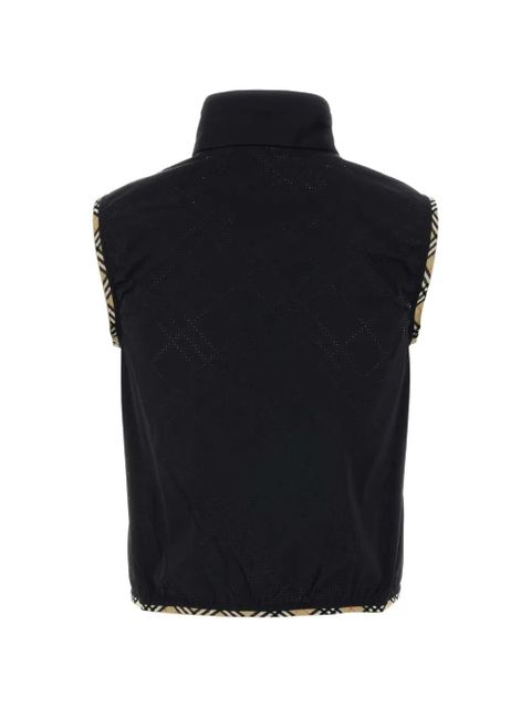 Burberry check trim gilet - Black - zdjęcie produktu nr 2