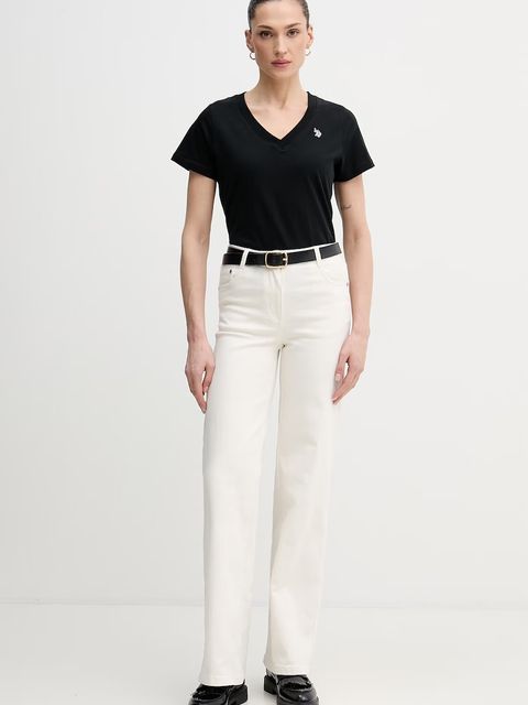 U.S. Polo Assn. t-shirt bawełniany V-NECK - zdjęcie produktu nr 1