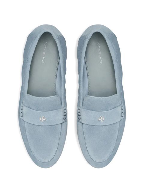 Tory Burch strap detail ballet loafers - Blue
