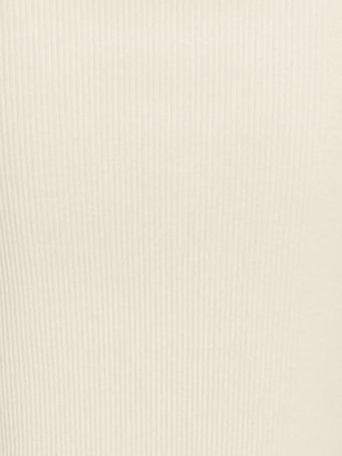 MC2 Saint Barth Jennifer ribbed logo dress - White - zdjęcie produktu nr 2