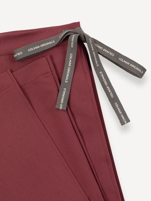 Colmar spódnica kolor bordowy maxi rozkloszowana 7306.2ZW