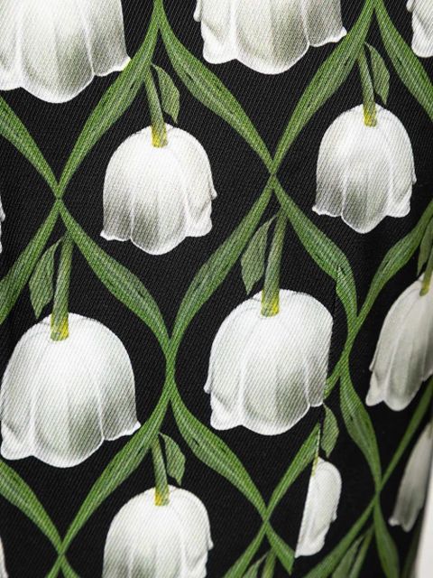 Agua By Agua Bendita Pera Perla cropped top - Black