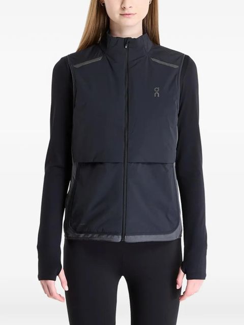 On Running zipped vest - Black - zdjęcie produktu nr 1