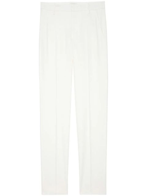Zadig&Voltaire Prune tapered crepe trousers - White - zdjęcie produktu nr 1