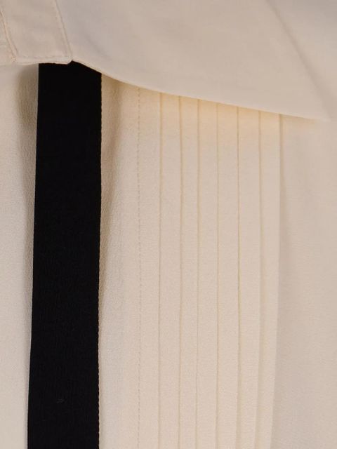 Max Mara bow-tie silk blouse - Neutrals - zdjęcie produktu nr 2