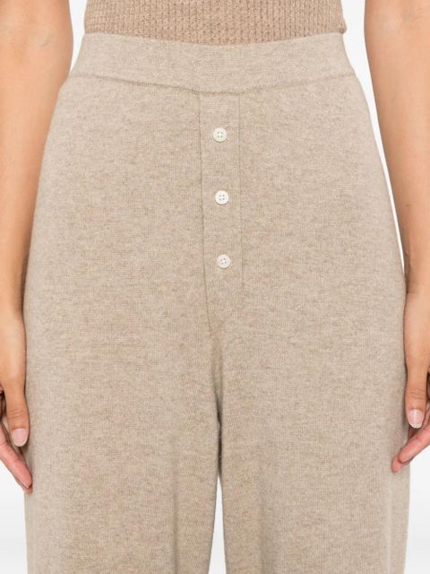Guest In Residence cashmere straight-leg trousers - Brown