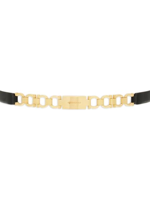 Ferragamo Extendable Gancini bijoux belt - Black - zdjęcie produktu nr 2