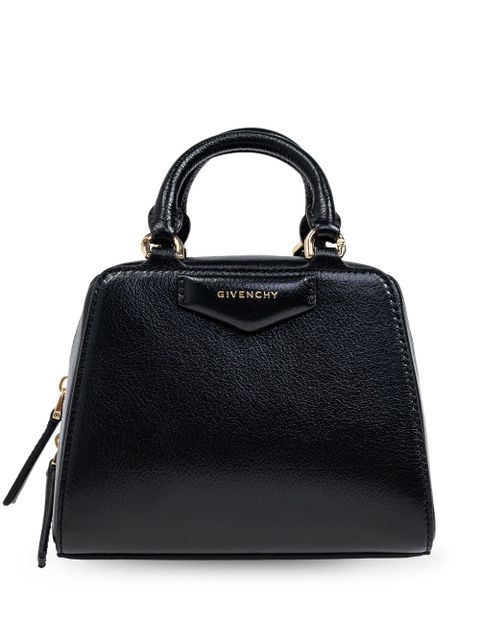 Givenchy nano Antigona Cube tote bag - Black - zdjęcie produktu nr 1