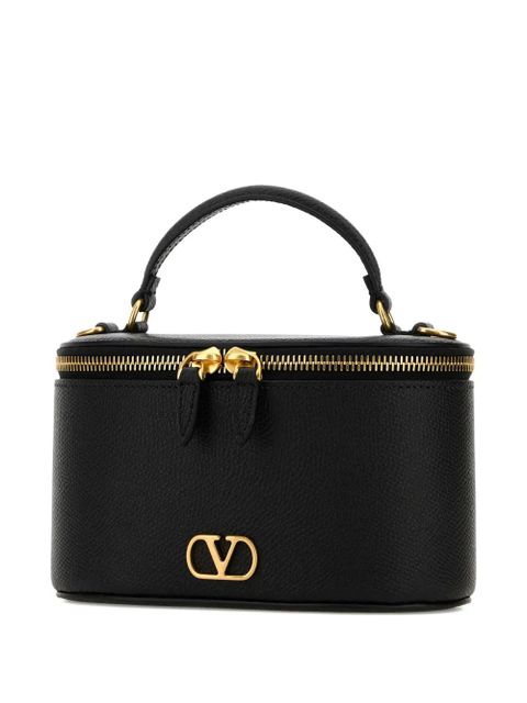 Valentino Garavani VLogo signature leather mini bag - Black
