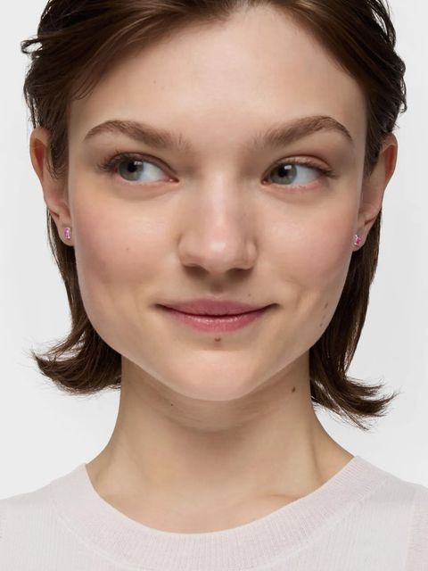 Tous kolczyki srebrne ICON COLOR LGG