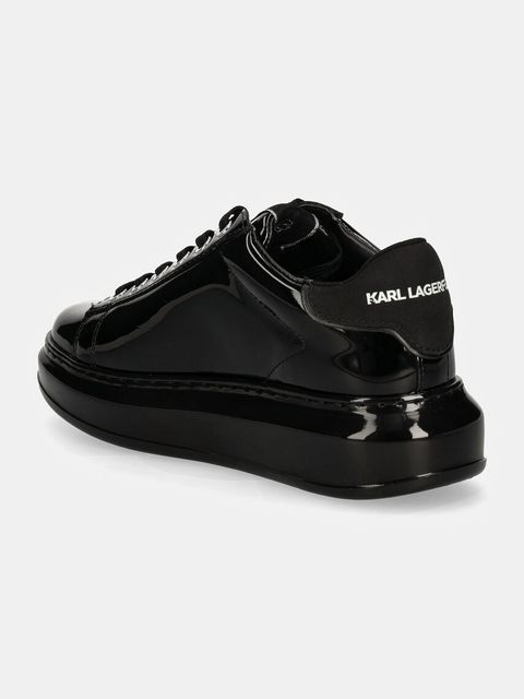 Karl Lagerfeld sneakersy skórzane KAPRI kolor czarny KL62531U