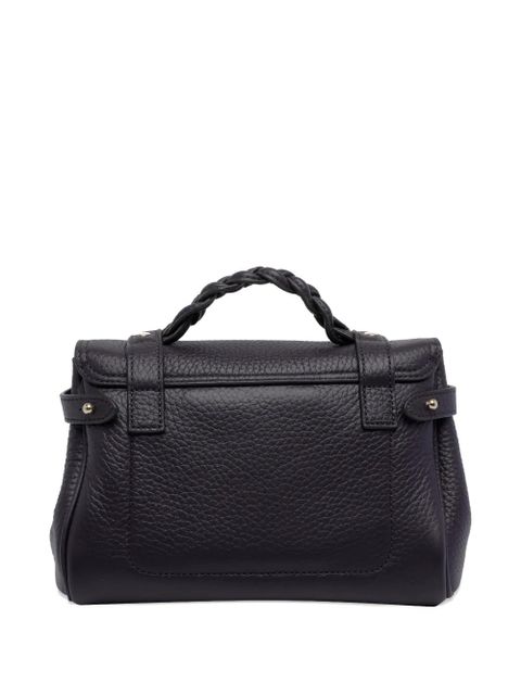 Mulberry mini Alexa braided-handle tote bag - Purple