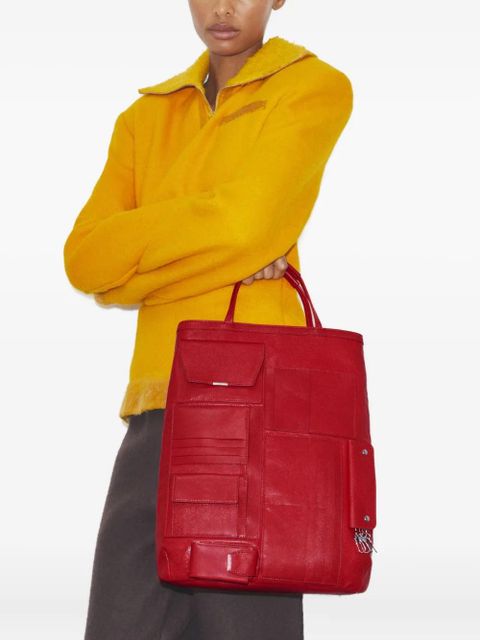 Tory Burch multi-pocket tote bag - Red - zdjęcie produktu nr 2