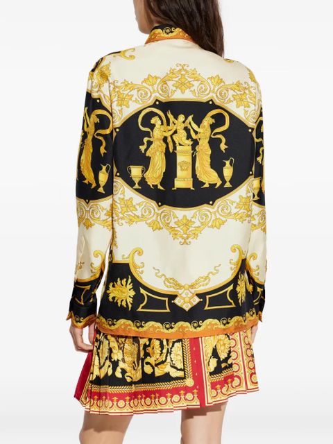 Versace printed shirt - Black