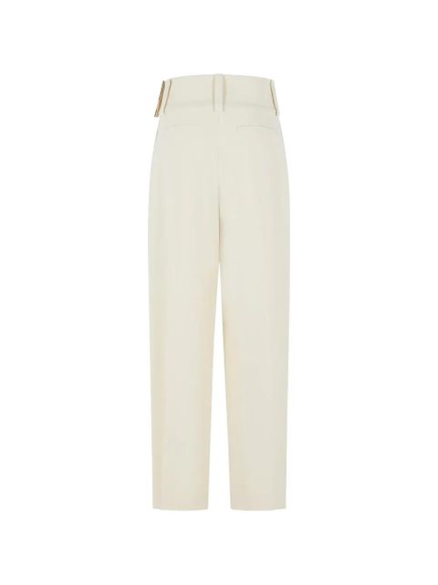 Sportmax belt-detail trousers - Neutrals - zdjęcie produktu nr 2