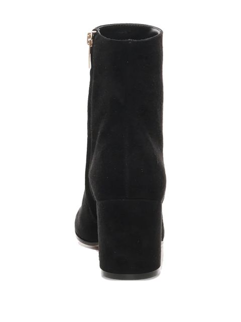 Gianvito Rossi 70mm block-heel zip ankle boots - Black