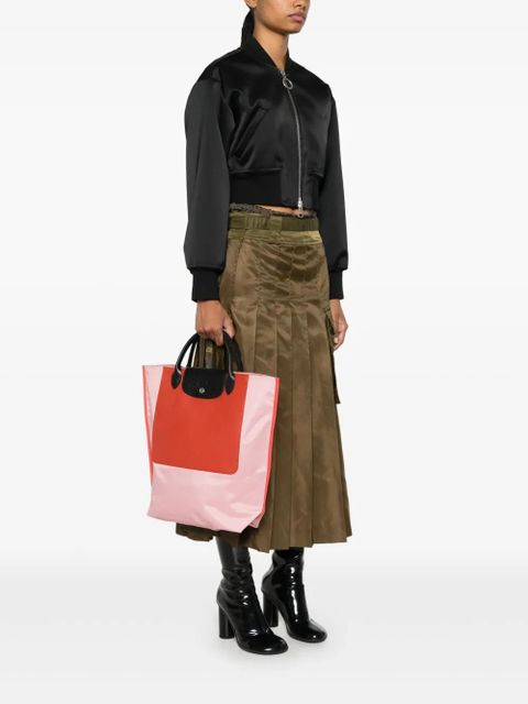 Longchamp medium Cabas tote bag - Pink