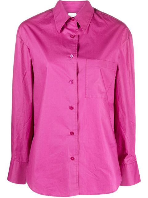 MARANT ÉTOILE Frizio cotton shirt - Pink - zdjęcie produktu nr 1