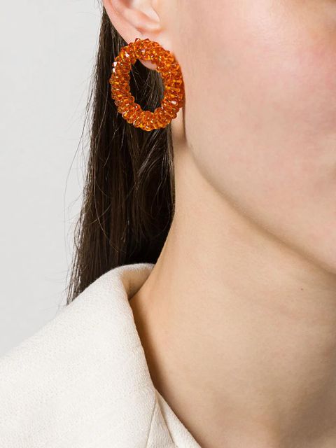 Jacquemus Les Boucles drop earrings - Orange - zdjęcie produktu nr 2